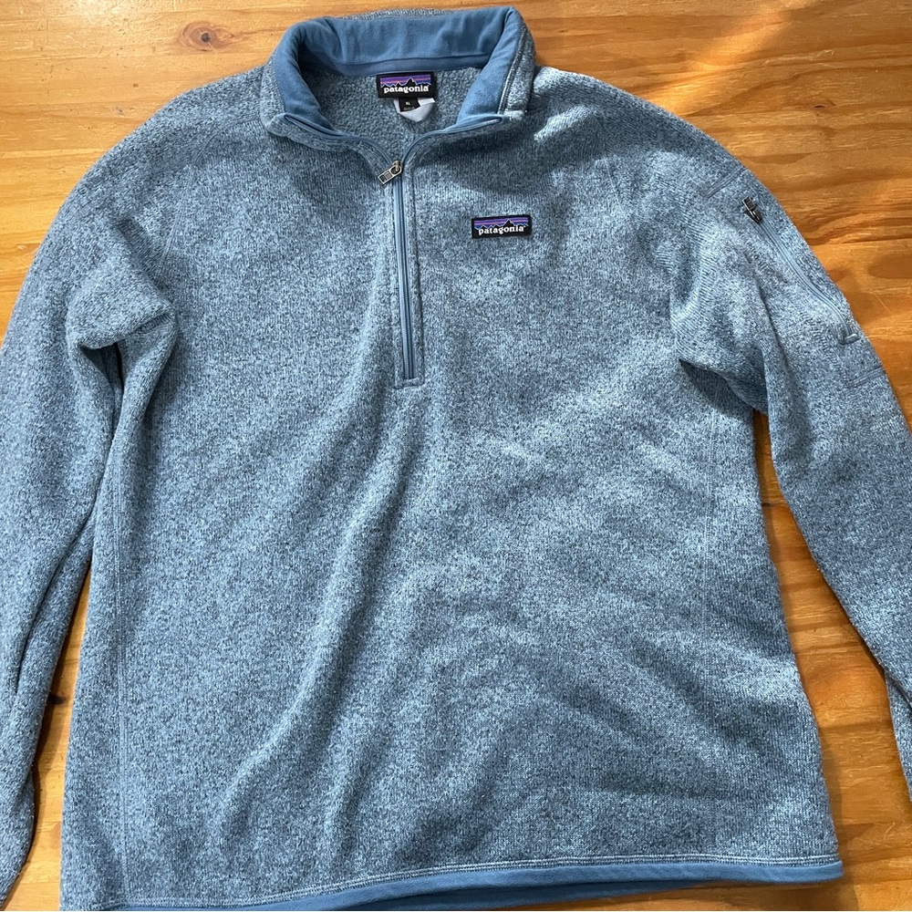 Patagonia Light Blue Better Sweater Fleece Pullover